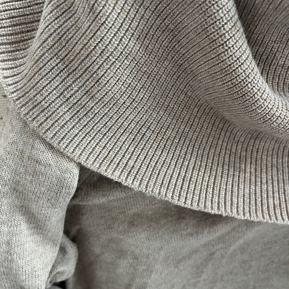 Loft Beige Sweater Size 14 - Picture 3 of 3